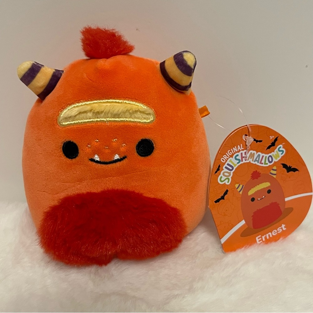 Squishmallow Ernest Monster 👹, Halloween 🎃👻, 4.5” New